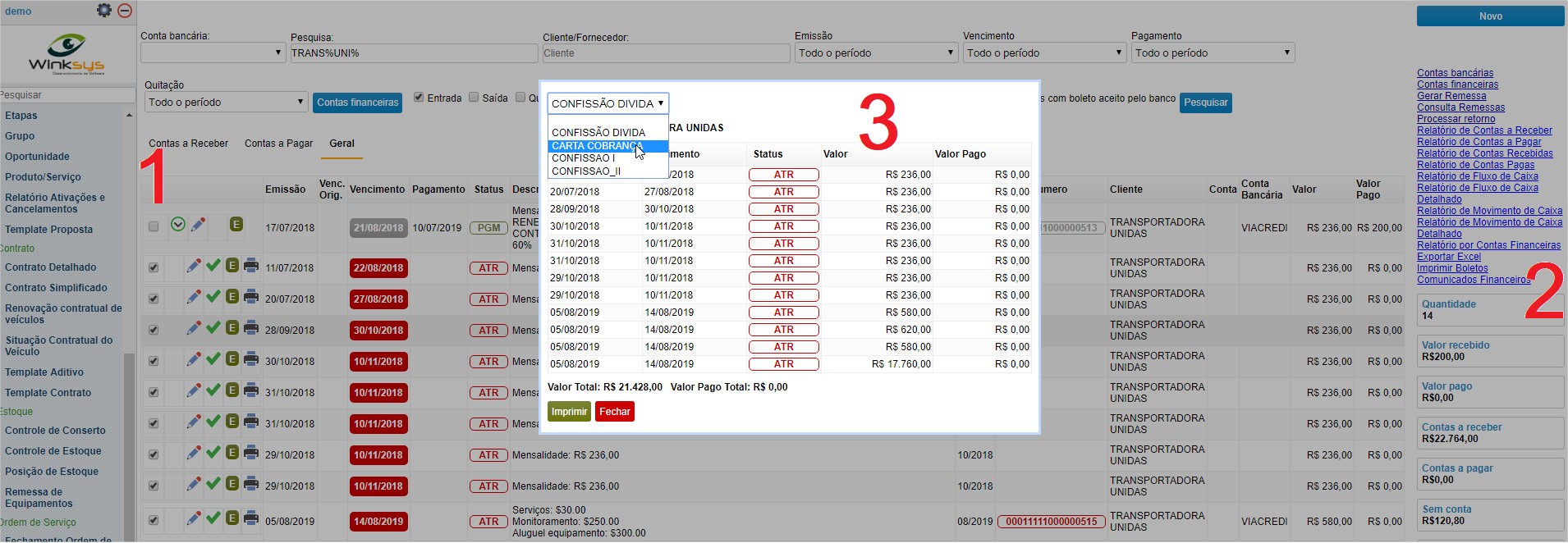 carta cobranca cliente 01