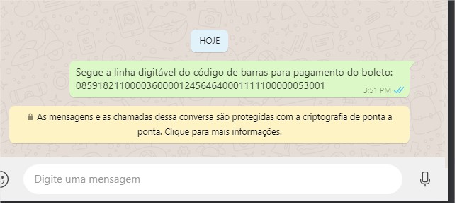 envio linha digitavel whatsapp 06