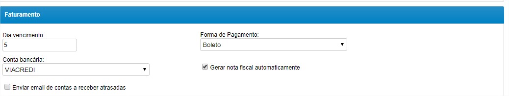 mensalidades faturamento 13
