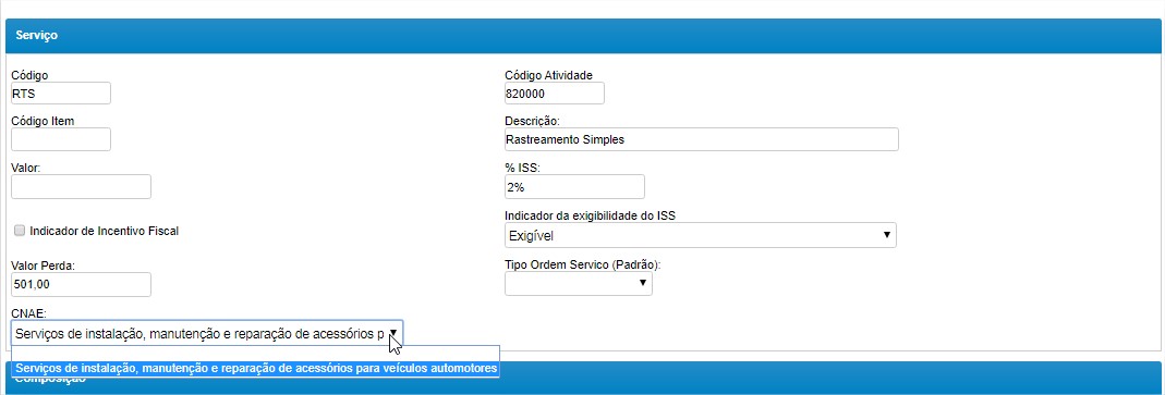 notas fiscais produto cnae 02