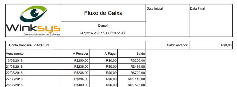 relatorio fluxo caixa 01