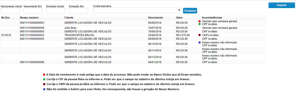 remessas retornos cnab 03