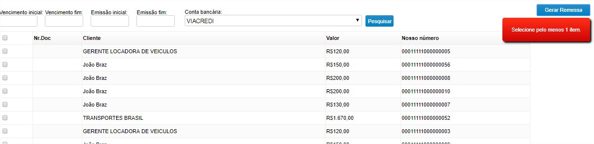 remessas retornos cnab 05